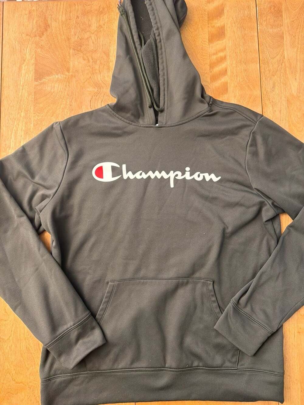 Champion Men's Athleticwear Pullover Performance Hoodie Large Dark Green